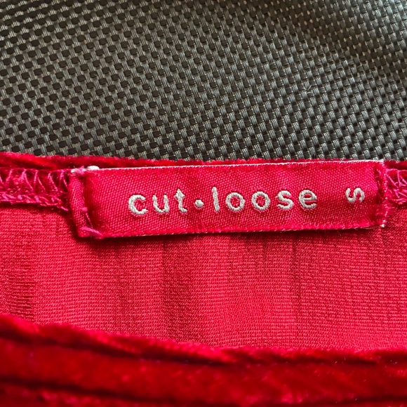 Crimson Velvet Tunic S - Picture 7 of 8